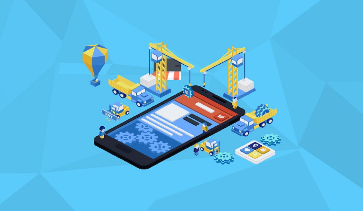 What are the five stages of mobile app development